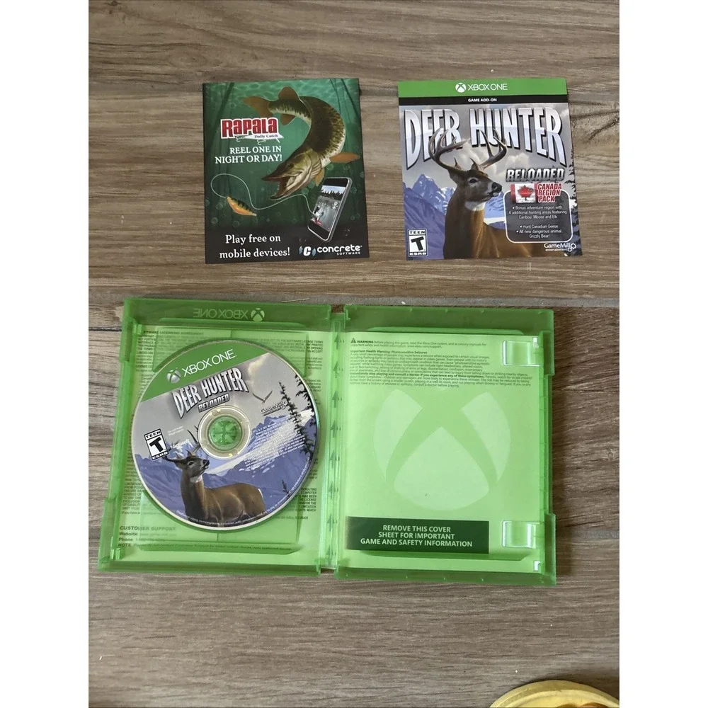 Deer Hunter [ Reloaded ] (XBOX ONE) Used - Tested, Works!‎